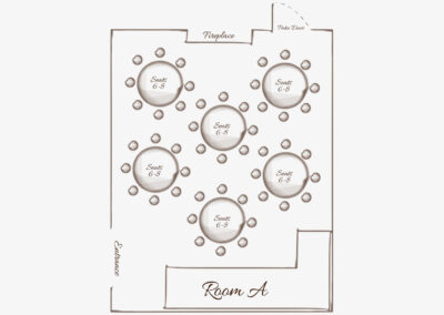 Room A Floorplan - Ruth's Chris Steak House, Richmond