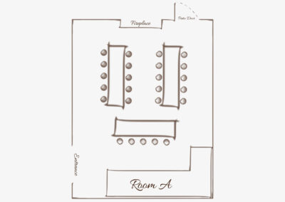 Room A Floorplan - Ruth's Chris Steak House, Richmond