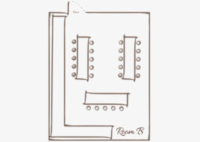 Room B Floorplan - Ruth's Chris Steak House, Richmond