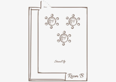 Room B Floorplan - Ruth's Chris Steak House, Richmond