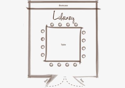 Library Room Floorplan