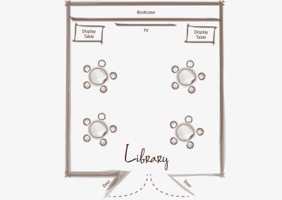 Library Room Floorplan